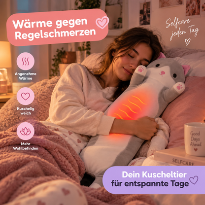 Wärmekuscheltier bei Regelschmerzen
